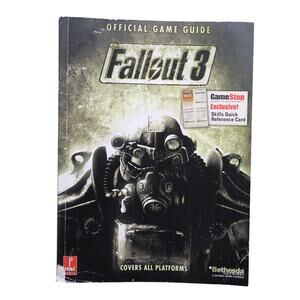 Prima Games Bethesda Fallout 3 Official Game Guide All Platforms 2008 READ